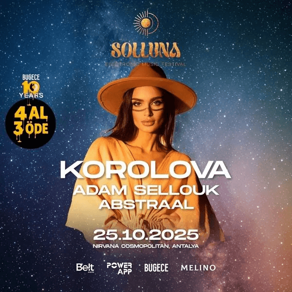 КOROLOVA I ФЕСТИВАЛЬ ЭЛЕКТРОННОЙ МУЗЫКИ SOLLUNA