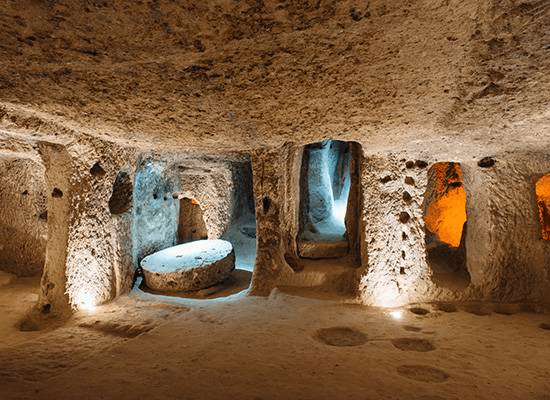 Nevşehir Kaymaklı Yeraltı Şehri