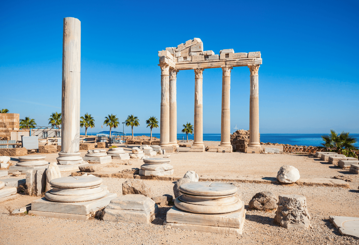 Antalya Çıkışlı: Günübirlik Perge, Aspendos ve Side Antik Kentler Turu