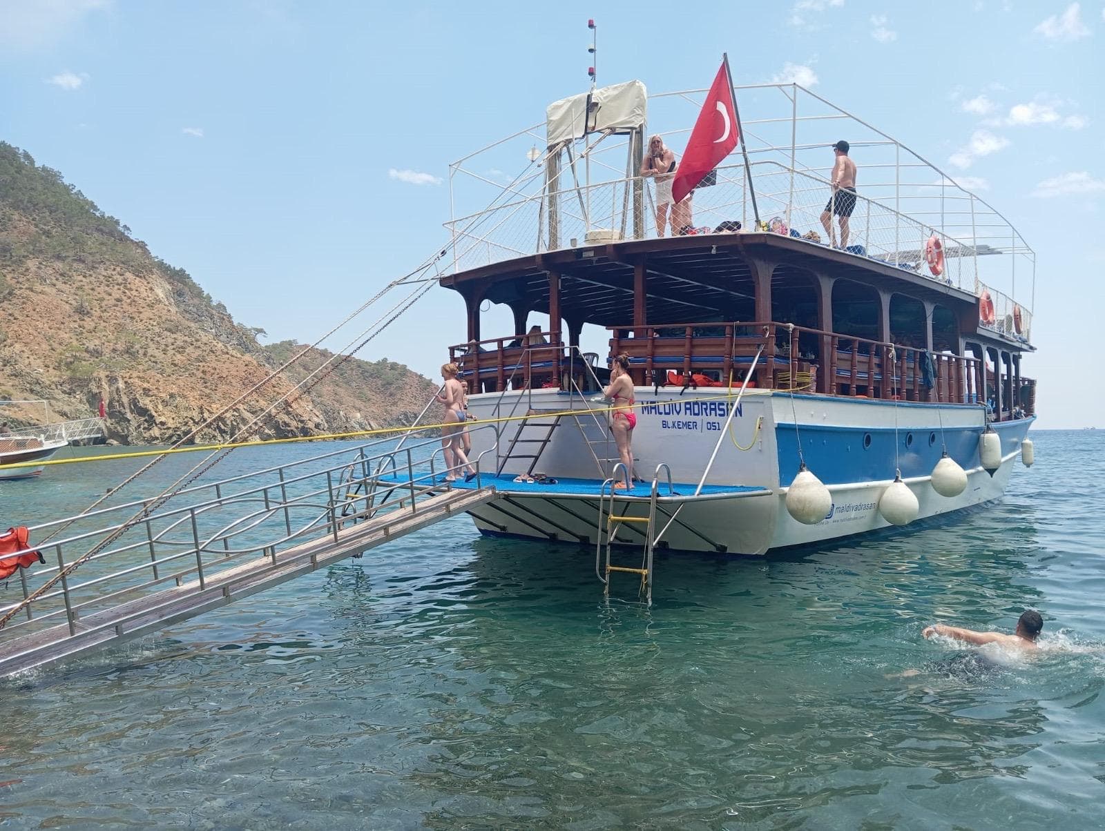 Adrasan Boat Tour: Porto Genoese & Mud Bath